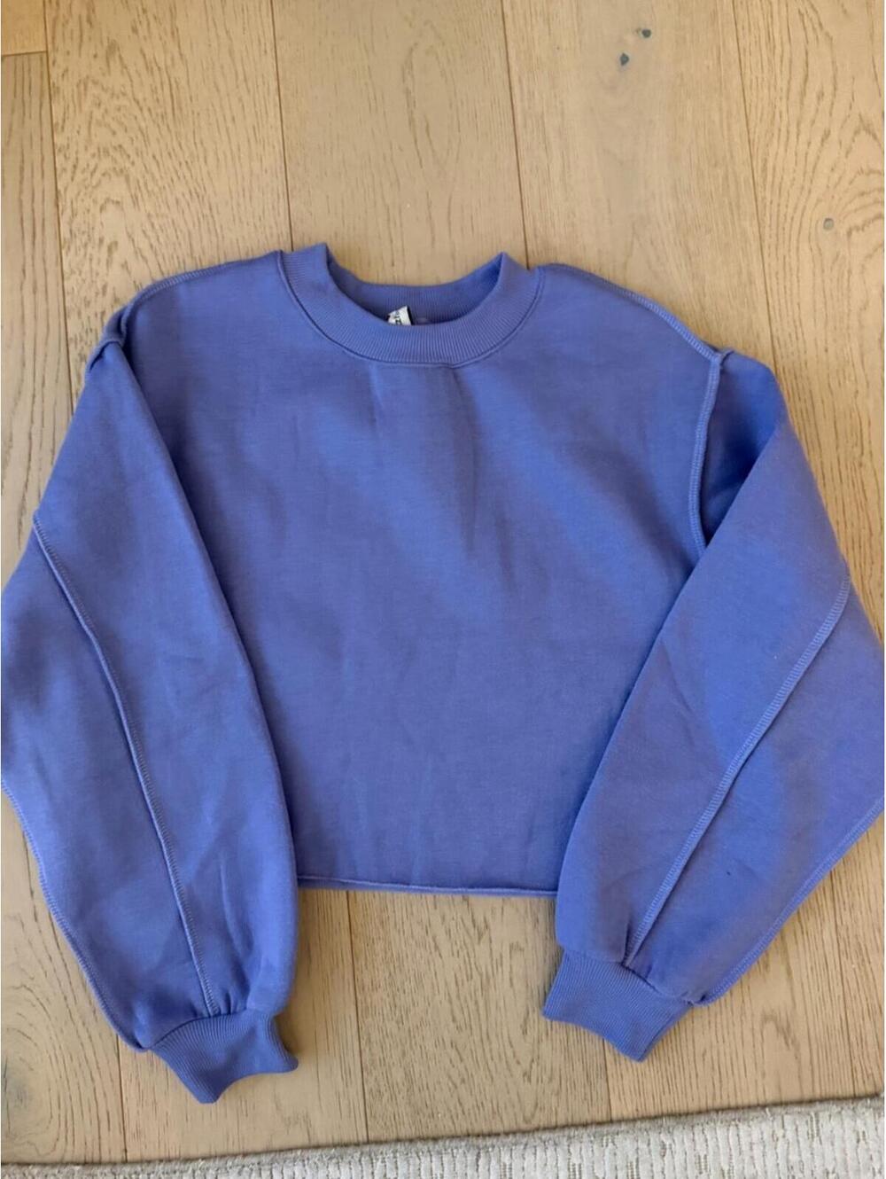 Purple Crewneck Sweatshirt